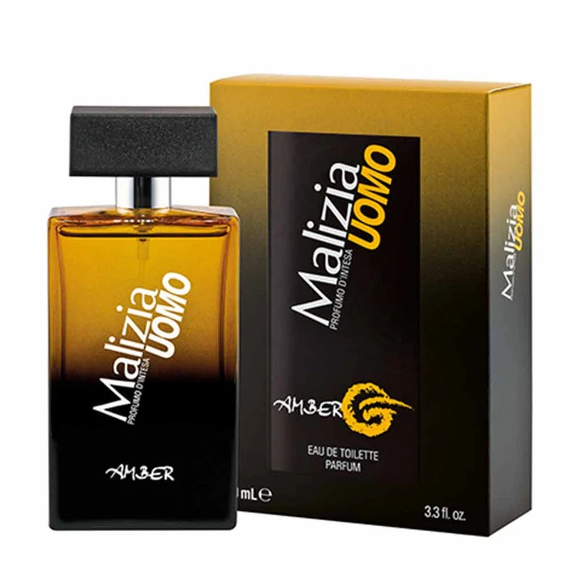 ادکلن مردانه مالیزیا مدل Amber با رایحه گرم حجم 100 میل
